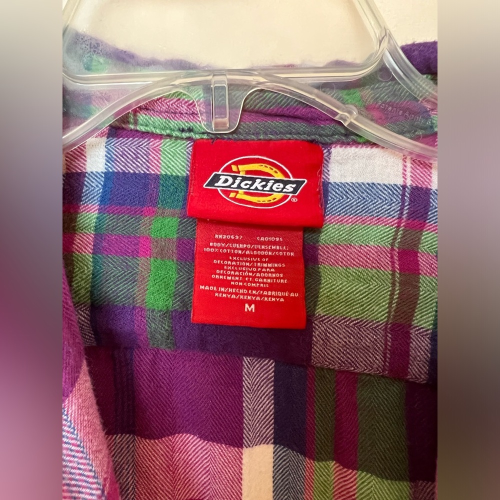 Multi-Colored Flannel Never Worn - image 5